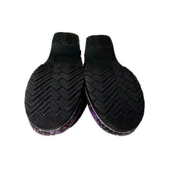 Sanita Koi Shoes Women's Size 8 Clogs Multicolor Patent Leather - Picture 8 of 8